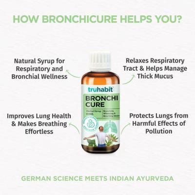 TruHabit Bronchi Cure Herbal Syrup 100 ml - Cough Syrup