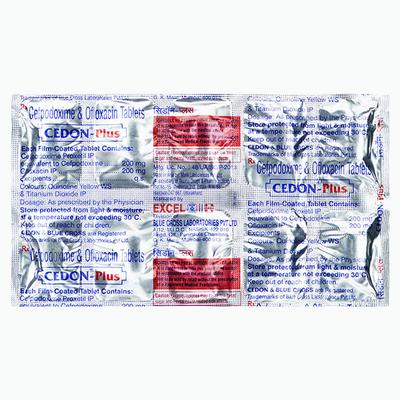 Cedon Plus 200mg Tablet 10'S - Bacterial Infections-Cep