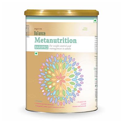 Pristine Balance Metanutrition BARIPRO - Citrus Flavour 400 gm (Tin) - Protein Drink