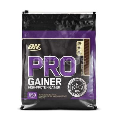 Optimum Nutrition (ON) Pro Gainer Powder - Double Chocolate 10.19 lb - Workout Essentials