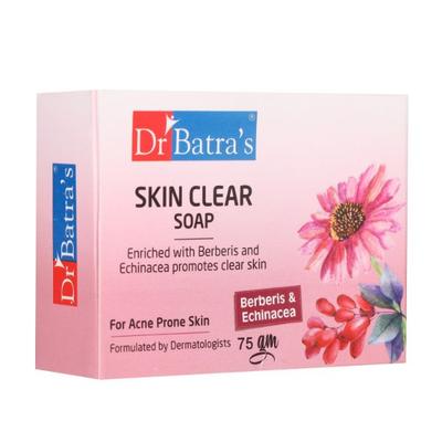 Dr Batra's Skin Clear Soap - Berberis & Echinacea 75 gm - Soaps