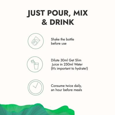 Kapiva Get Slim Juice - Pack of 2 x 1 litre - Ayurvedic Juices
