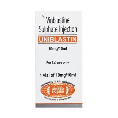 UNIBLASTIN 10mg Injection 10ml - Cancer Oncology-Cyt