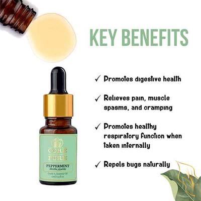 Core & Pure Grade A Essential Oil - Peppermint 12 ml - Essential Oils