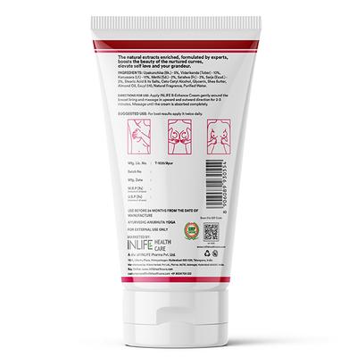 INLIFE B-Enhance Natural Breast Enhancement Cream 100 gm - Breast Care Creams