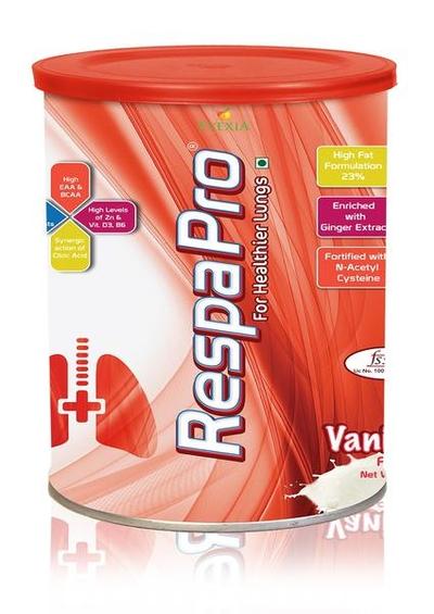 Evexia Respa Pro for Healthier Lungs Vanilla Flavour Powder 200 gm - Vital Health