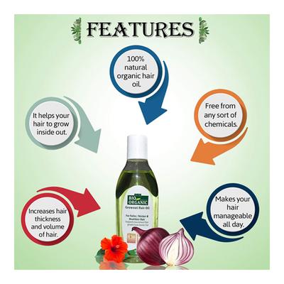 Indus Valley Bio Organic Growout Hair Oil 100 ml - Personal Care (Ayush)