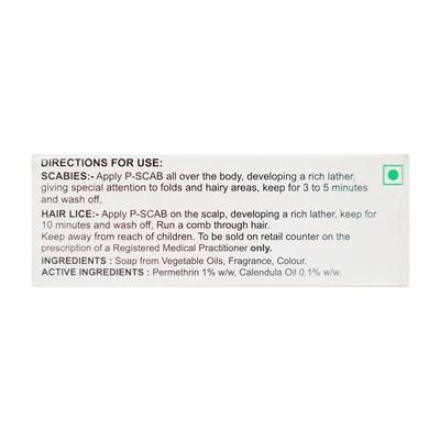 P Scab Soap 75gm - Scabies-Oth
