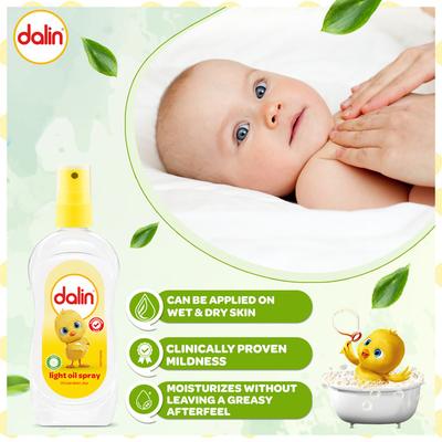 Dalin Light Oil Spray 200 ML - Creams, Lotions & Oils