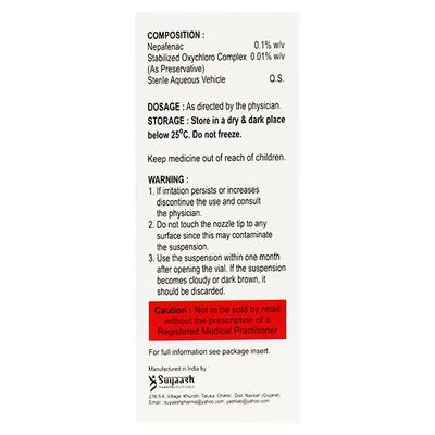NEPASIGHT Eye Drops 5ml - Eye conditions-Oph