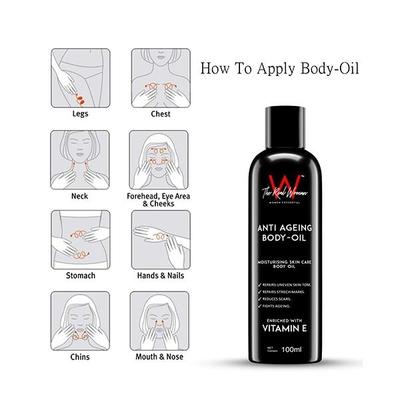 The Real Woman Anti Ageing Body Oil 100 ml - Lotions & Creams