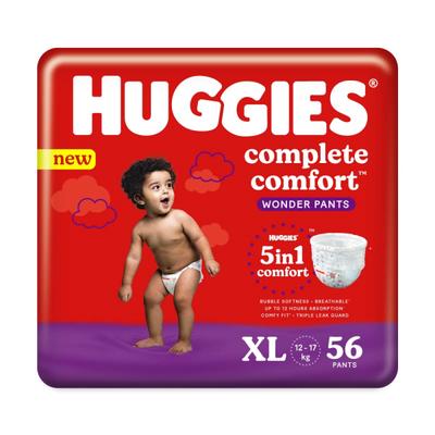 Huggies Complete Comfort Wonder Diaper Pants (XL) 56's - Diapers & Wipes