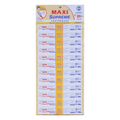MAXI Supreme Toothbrush - Hard 12's - Toothbrushes