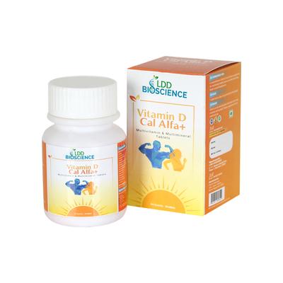LDD Bioscience Vitamin D Cal Alfa+ Tablet 60's - Speciality Medicine