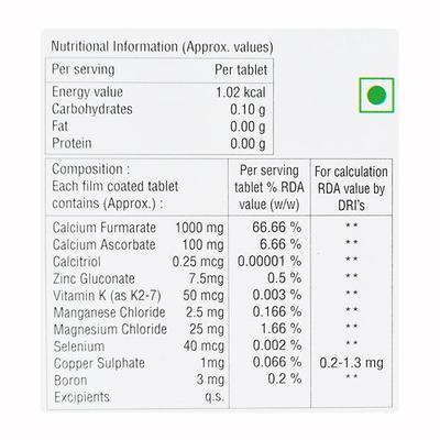STEOMIN K2 Tablet 10's - Supplements-Cal