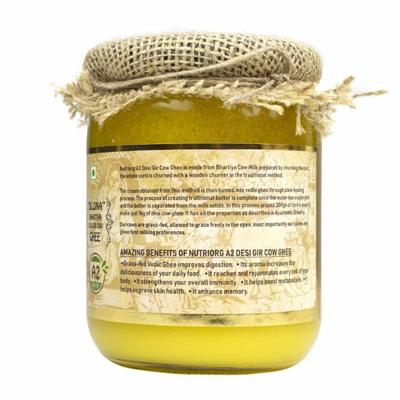 Nutriorg Desi Gir Cow Ghee 500 ml - Health Products