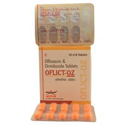 Oflict OZ Tablet 10'S - Bacterial Infections-Qui