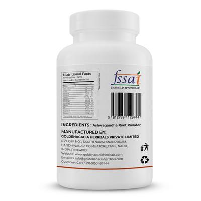 Goldenacacia Herrbals Ashwagandha Powder 100 gm - Ashwagandha