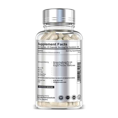 Nirvasa Ashwagandha Capsule 60's - Ashwagandha