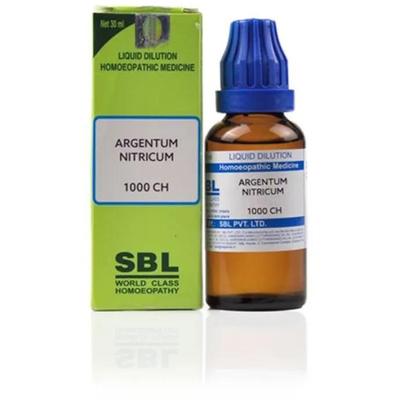 SBL Argentum Nitricum 1M Liquid 30 ml - Dilutions