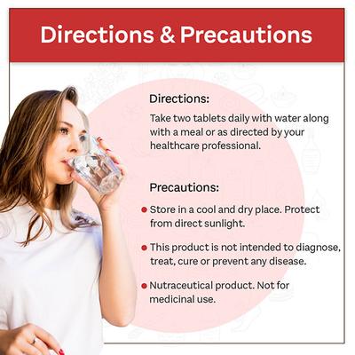 Vogue Wellness L-Arginine 1000 mg Tablet 60's - Amino Acids