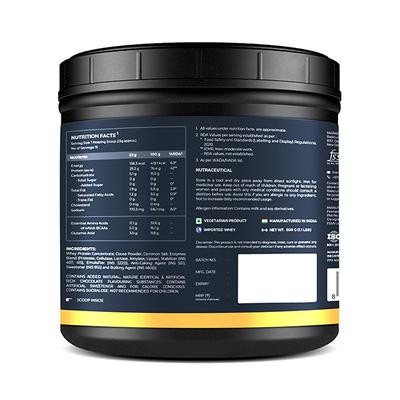 Nutrabay Gold Concentrate Whey Protein - Rich Chocolate Cream 500 gm - Whey Proteins