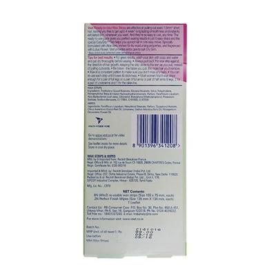 Veet Full Body Waxing Kit - Easy Gel Wax Strips 20's - Shaving & Hair Removal