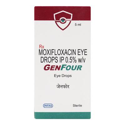 GENFOUR Eye Drops 5ml - Eye Infections-Eaa