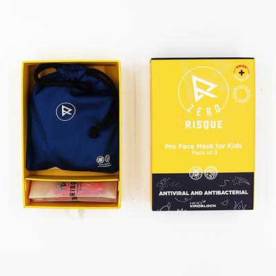 Zero Risque Pro Face Mask for Kids (Pack of 3) - Face Mask