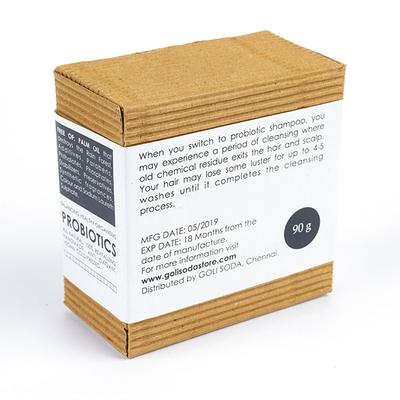Goli Soda All Natural Probiotic Shampoo Bar for Oily Hair (Pack of 2 x 90 gm) - Dry Shampoos & Conditioners