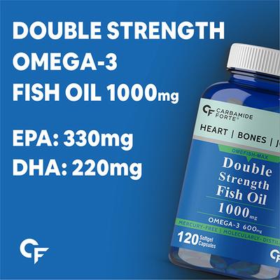 CF OmeFish-Max Omega 3 600 mg Softgel Capsule 120's - Omega Fish Oil Fatty Acids