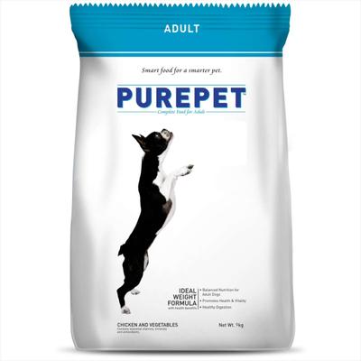 Purepet Chicken & Veg Adult Dog Food 9000 gm - Petfood
