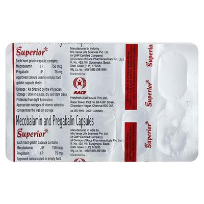 Superior Capsule 10'S - Neuropathic Pain-Dru