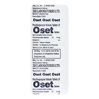 OSET 5mg Tablet 10's - Psychosis-Ans