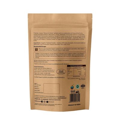 Neuherbs Organic Triphala Powder 100gm - Herbal Dietary Supplement