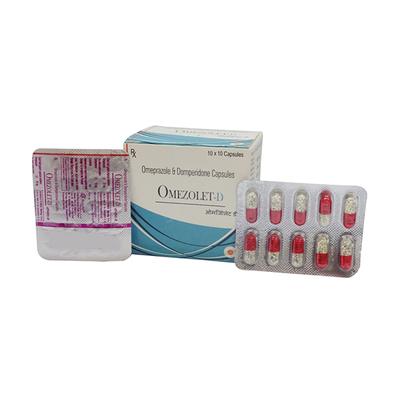 OMEZOLET D Capsule 10's - Ulcer/Reflux/Flatulence-Aaa