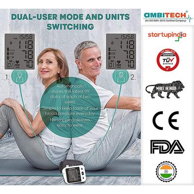 Ambitech Digital Automatic Blood Pressure Monitor With USB Port - Blood Pressure Monitors