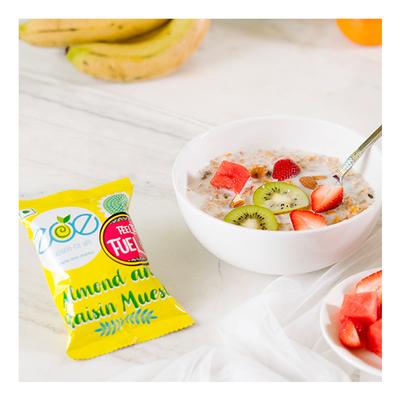 Zoe Almond and Raisin Muesli Sachet 10's - Nutritional Bars