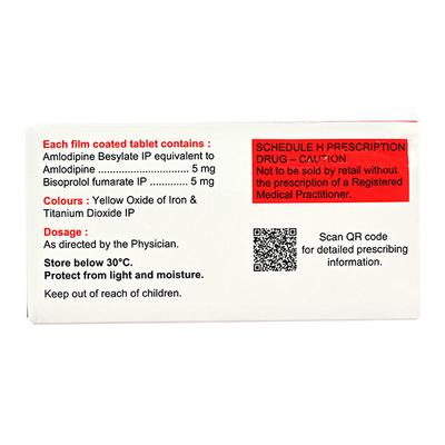 BISOFIG AM 5 Tablet 10's - Hypertension-Ang