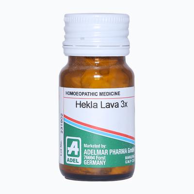 Adel Hekla Lava 3X (4 grain) Tablet 20 gm - Triturations (Homeo Tablets)