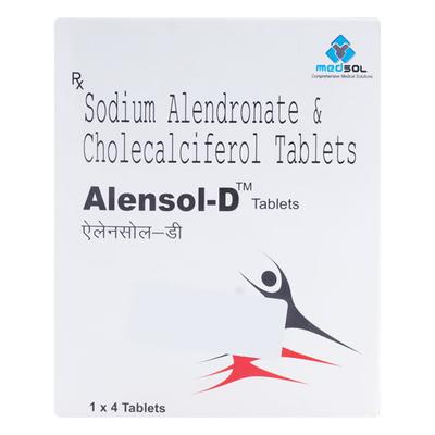 ALENSOL D Tablet 4's - Supplements-Vam