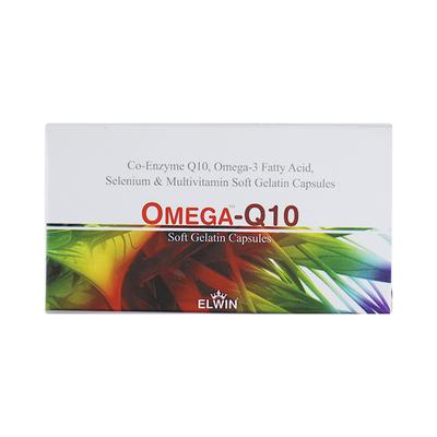 OMEGA Q 10 Capsule 10's - Supplements-Vam