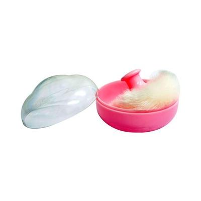 Pigeon Powder Case with Puff U-Type - Pink - Baby Grooming