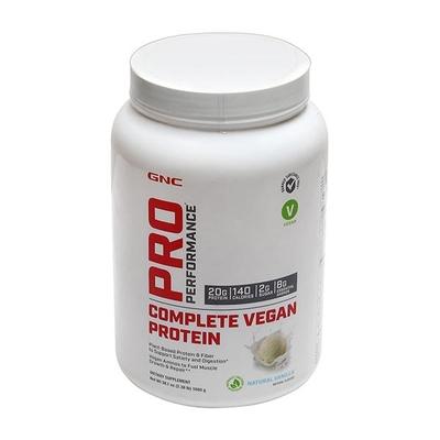 GNC Puredge Complete Vegan Protein Powder - Natural Vanilla 2.38 lb - Workout Essentials