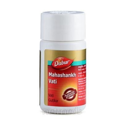 Dabur Mahashankh Vati Tablets 40's - Speciality Medicines