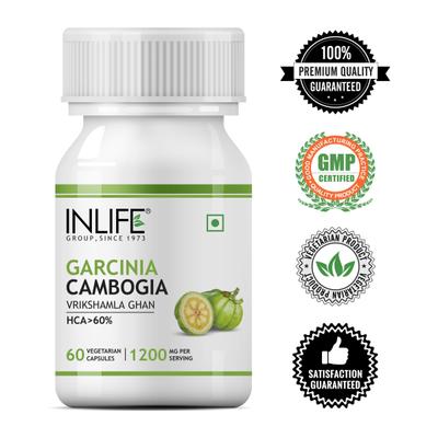 INLIFE Garcinia Cambogia 1200 mg Vegetarian Capsule 60's - Weight Loss