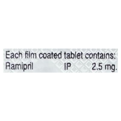 TOPRAM 2.5mg Tablet 10's - Hypertension-ACE