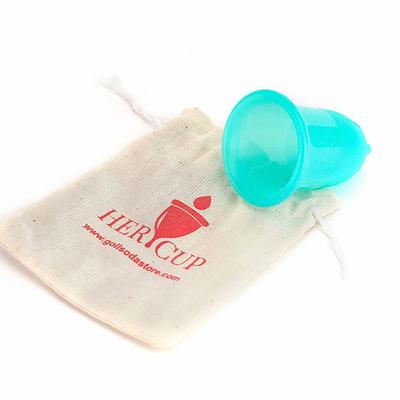 Goli Soda Her Cup Reusable Menstrual Cup for Women - Teal 1's - Menstrual Cups