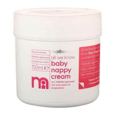 Mothercare All We Know Baby Nappy Cream 150 ml - Creams, Lotions & Oils
