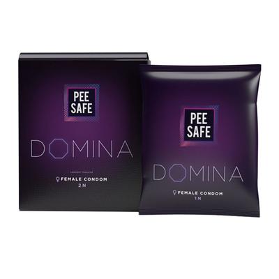 Pee Safe Domina Female Condom 2's - Plain/Flavoured Condoms